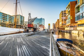 Hafencity in Hamburg