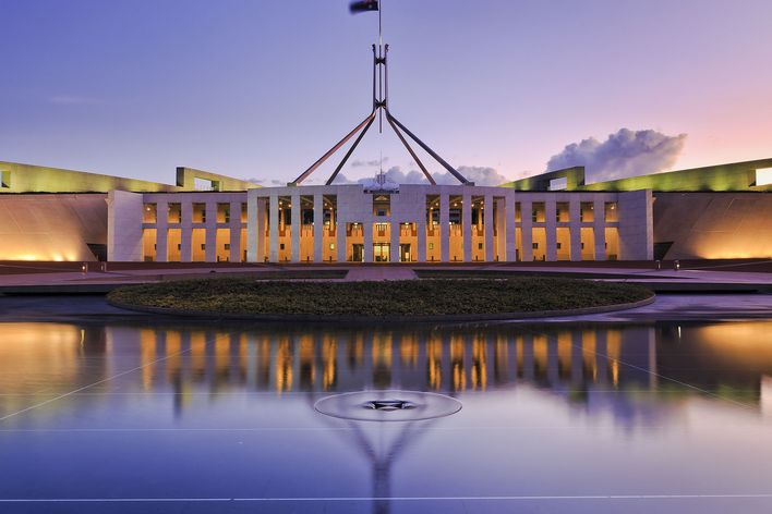 Parlament in Canberra