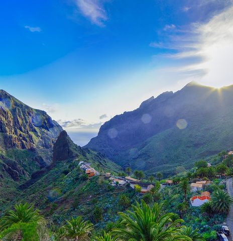 Bergdorf Masca auf Teneriffa