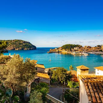 Port de Soller auf Mallorca