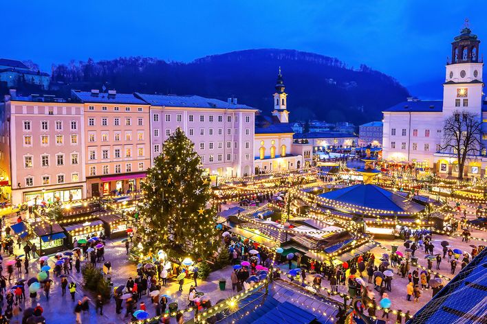 Weihnachtsmarkt in Salzburg