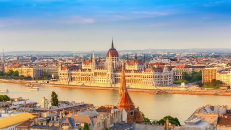 Blick auf Budapest