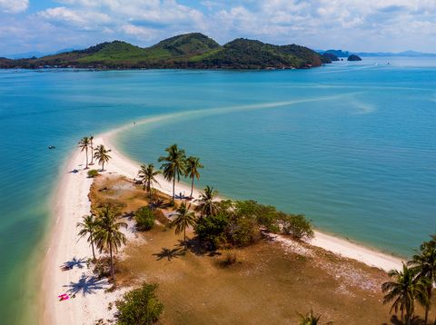 Strand von Koh Yao Noi in Thailand