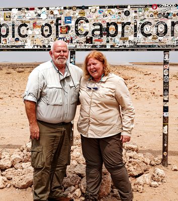 Chronisten Michaela & Michael in Namibia