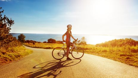 Radfahrer auf Mallorca