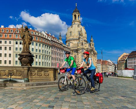 Radreise von Dresden bis Wittenberg