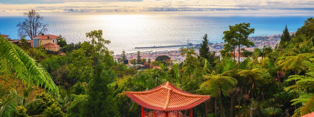 Monte Palace Garten in Funchal auf Madeira
