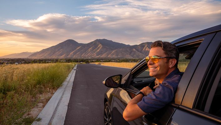 Auto Tour durch die Natur 