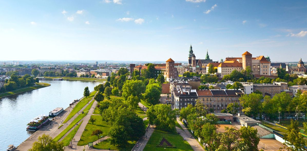 Schlosss in Wawel in Krakau, Polen