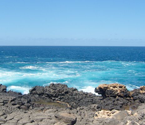 Blaues Meer vor Sal