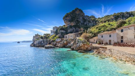Scopello Bucht in Sizilien