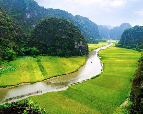 Von den Reisfeldern bis zur Halong-Bucht-3