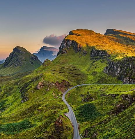 Blick auf Highlands
