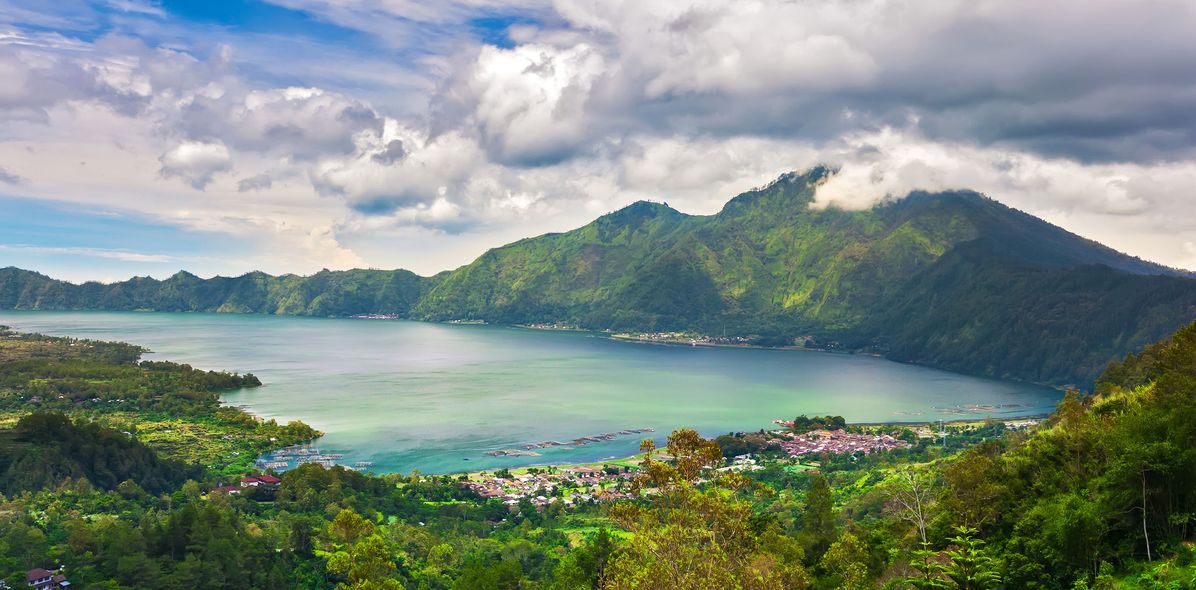Kintamani See auf Bali