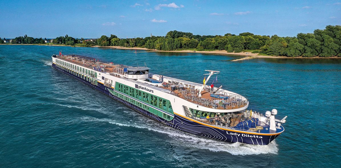 MS Lady Diletta auf dem Rhein