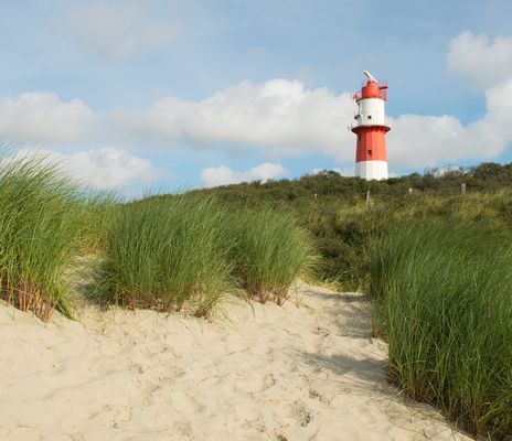 Ostfriesische Insel Borkum Leuchtturm