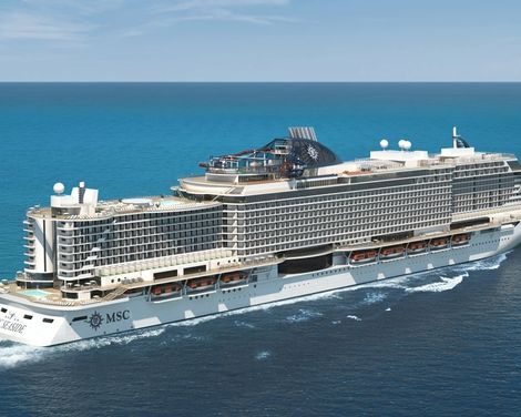 Kreuzfahrt mit der MSC Seaside ab/an Livorno