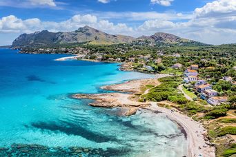 Küste auf der Insel Mallorca