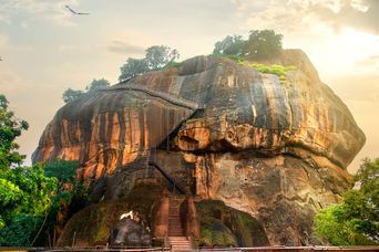 Löwenfelsen in Sri Lanka