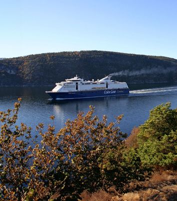 Schiff Color Fantasy unterwegs im Oslo-Fjord