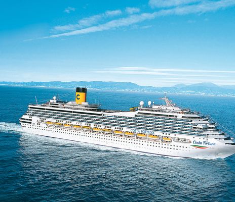 Costa Fortuna auf hoher See