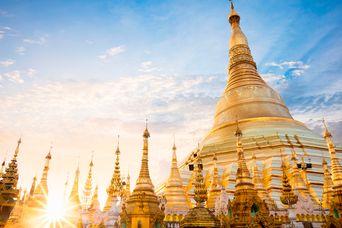 Tempel in Yangon