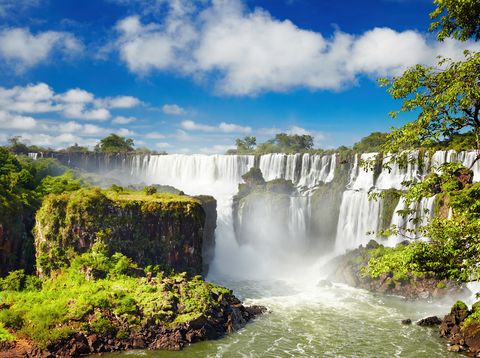 Iguazu Wasserfälle in Südamerika