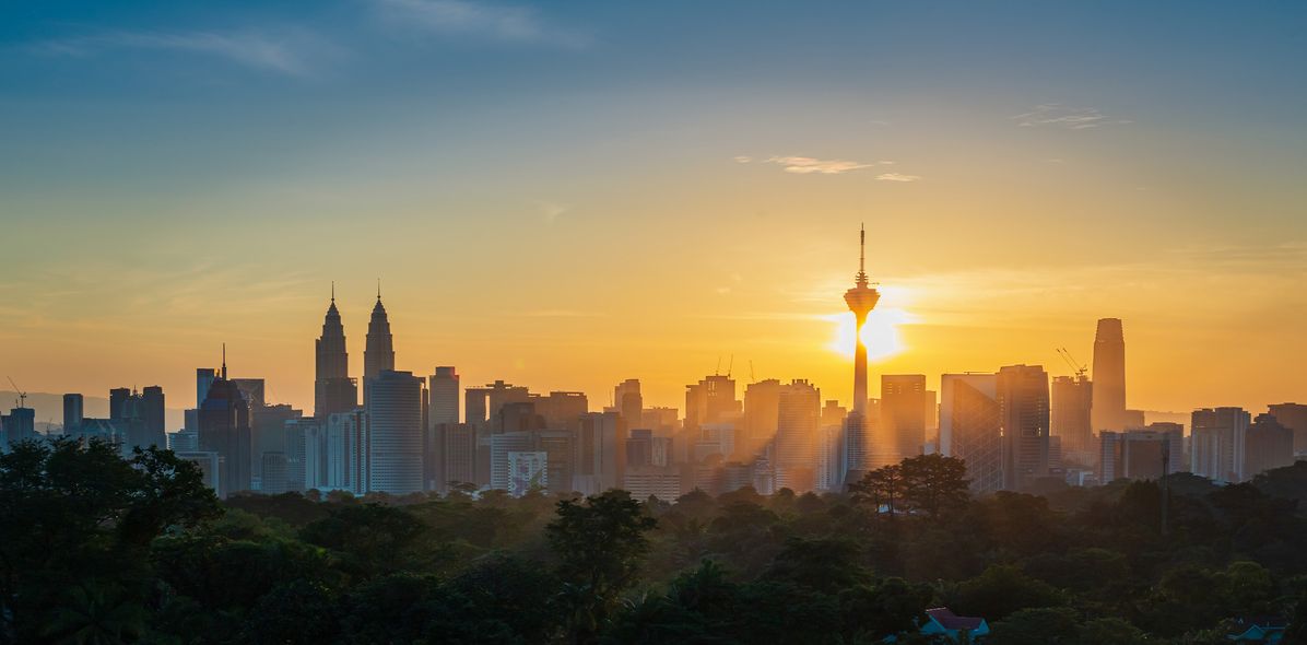 Skyline von Kuala Lumpur