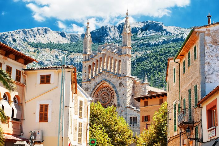 Soller im Nordwesten Mallorcas