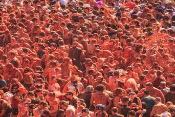 La Tomatina Fest in Spanien