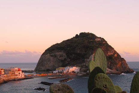 Blick auf Sant Angelo auf Ischia