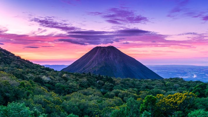 Vulkan in El Salvador