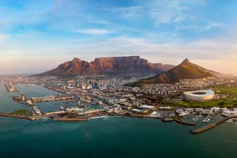 Blick auf den Tafelberg in Kapstadt