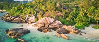 Strand auf den Seychellen 