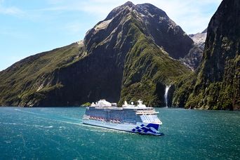 Majestic Princess in Neuseeland