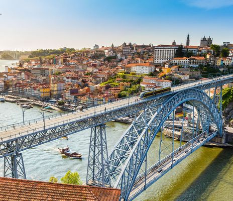 Blick auf Porto