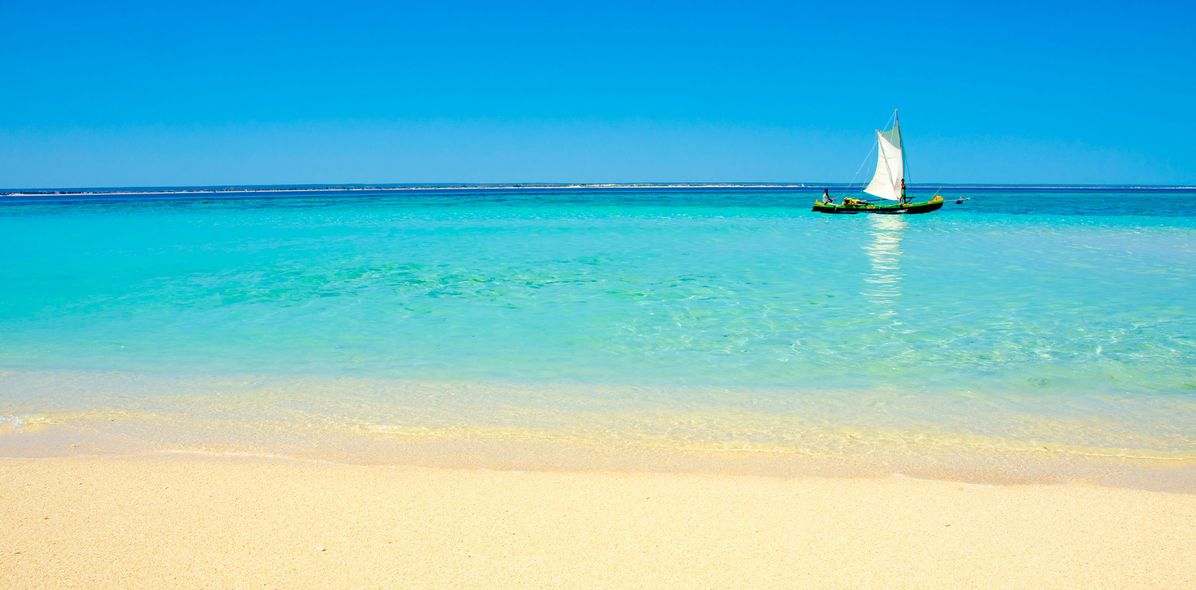 Blick von Madagaskar auf den Indischen Ozean