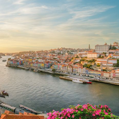 Blick auf Porto