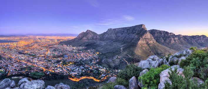 Blick auf den Tafelberg