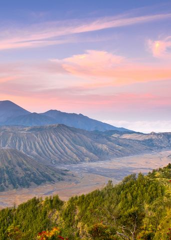 Vulkan Mount Bromo in Indonesien