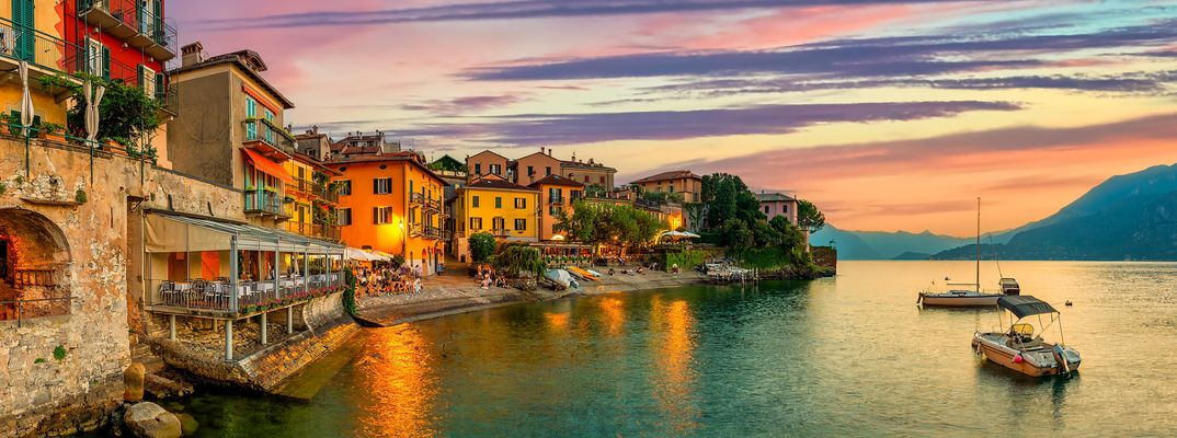 Comer See in Italien