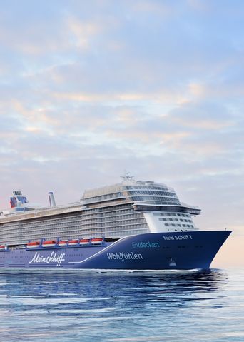 Mein Schiff 7 auf hoher See