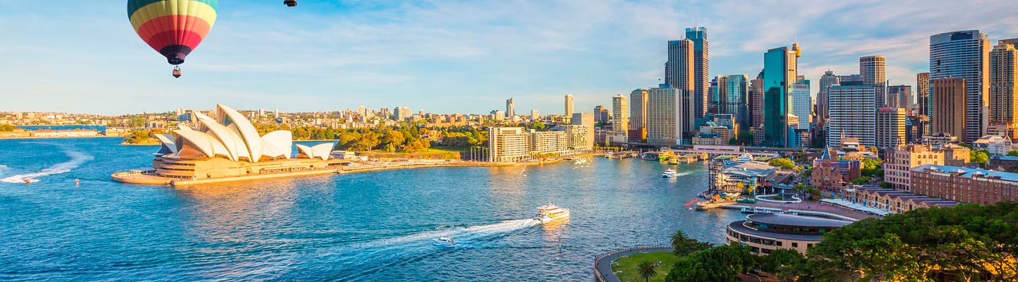 Sydney Australien Blick auf Oper