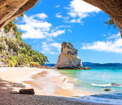 Cathedral Cove in Neuseeland