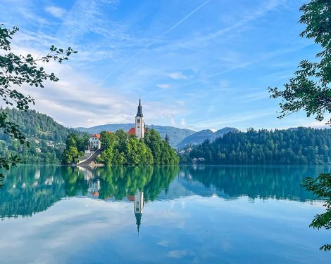 Radreise von Sloweniens Bergwelt bis an die italienische Adria