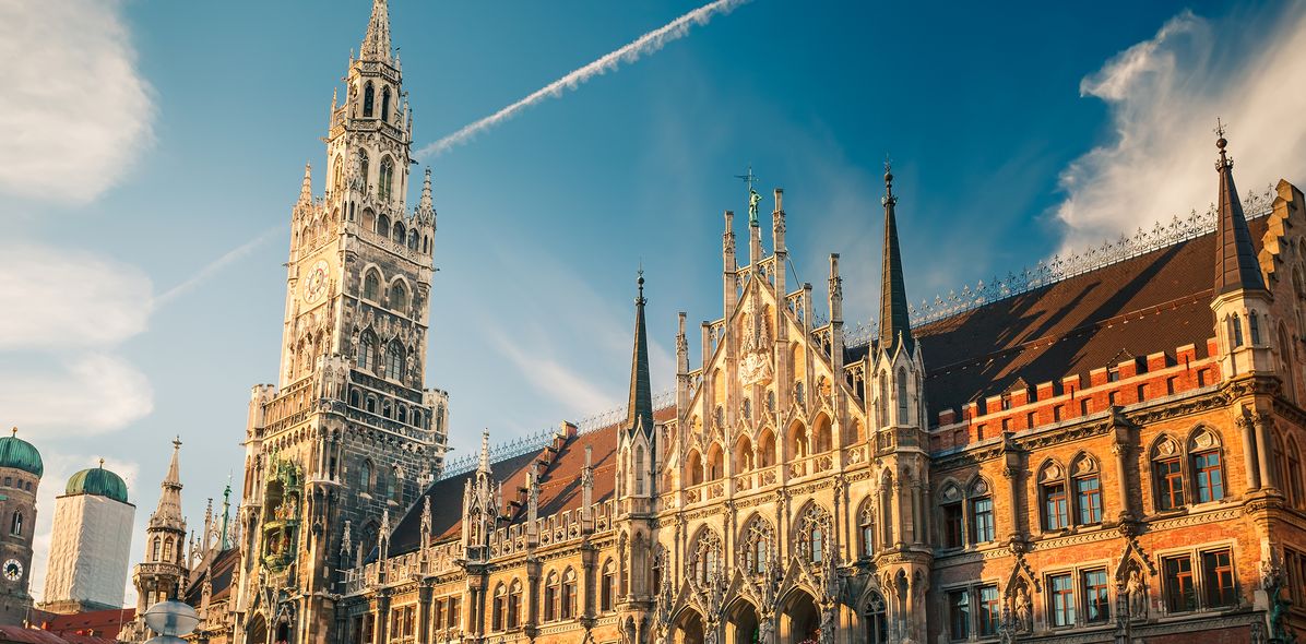 Rathaus in der Stadt München