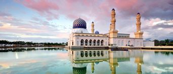 Malakka Moschee in Malaysia