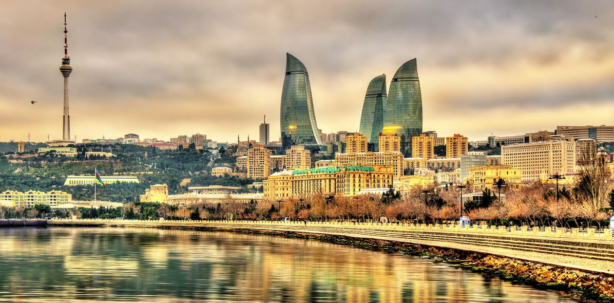 Skyline von Baku