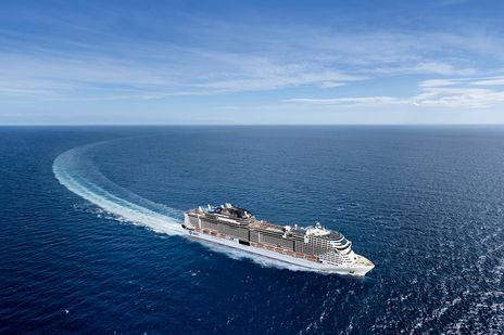 MSC Virtuosa auf hoher See