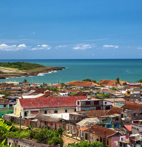 Blick auf Baracoa